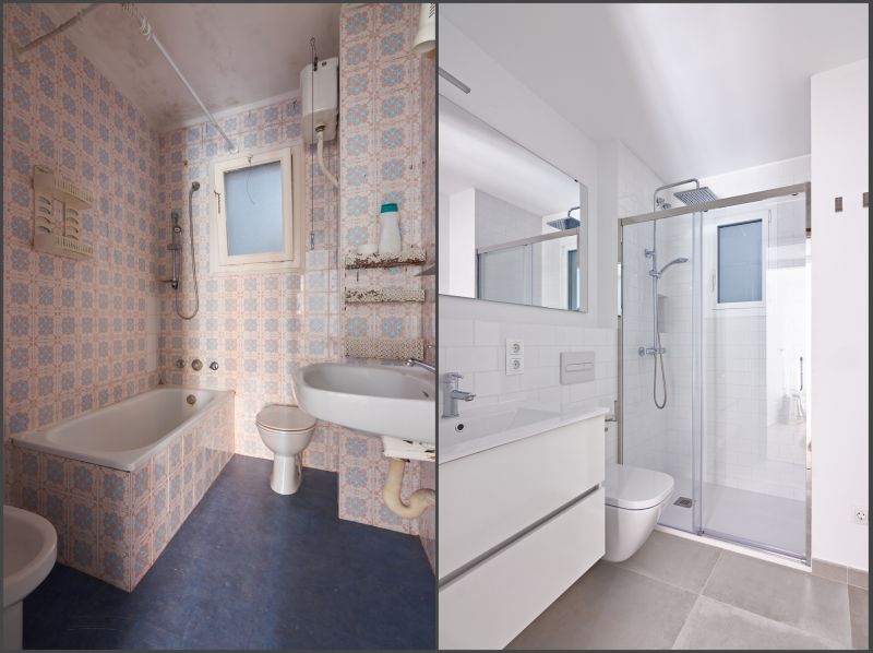 Bathroom Before and After