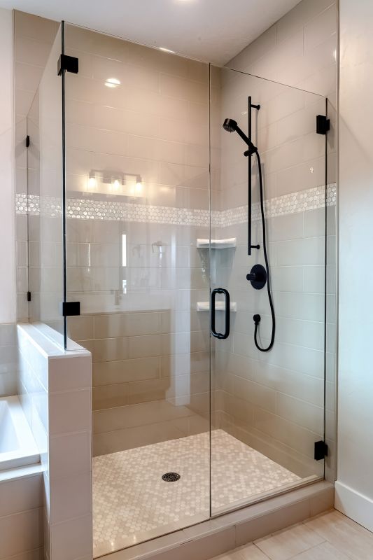Modern Shower with Niche Storage